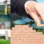 Verbaute Seezugänge und versperrte Aussichten trüben die Ferienidylle am Wörthersee: Mauer beim Badehaus der Familie Flick muss weg (links oben); Strandbad Rauschelesee: länger geöffnet (links Mitte); Fußgängerbrücken am Wörthersee: ein Problem (links unten)