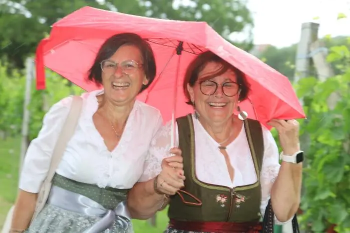 Ein kurzer Regenschauer tat der guten Stimmung keinen Abbruch