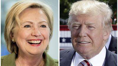 Hillary Clinton versus Donald Trump - ein Vergleich