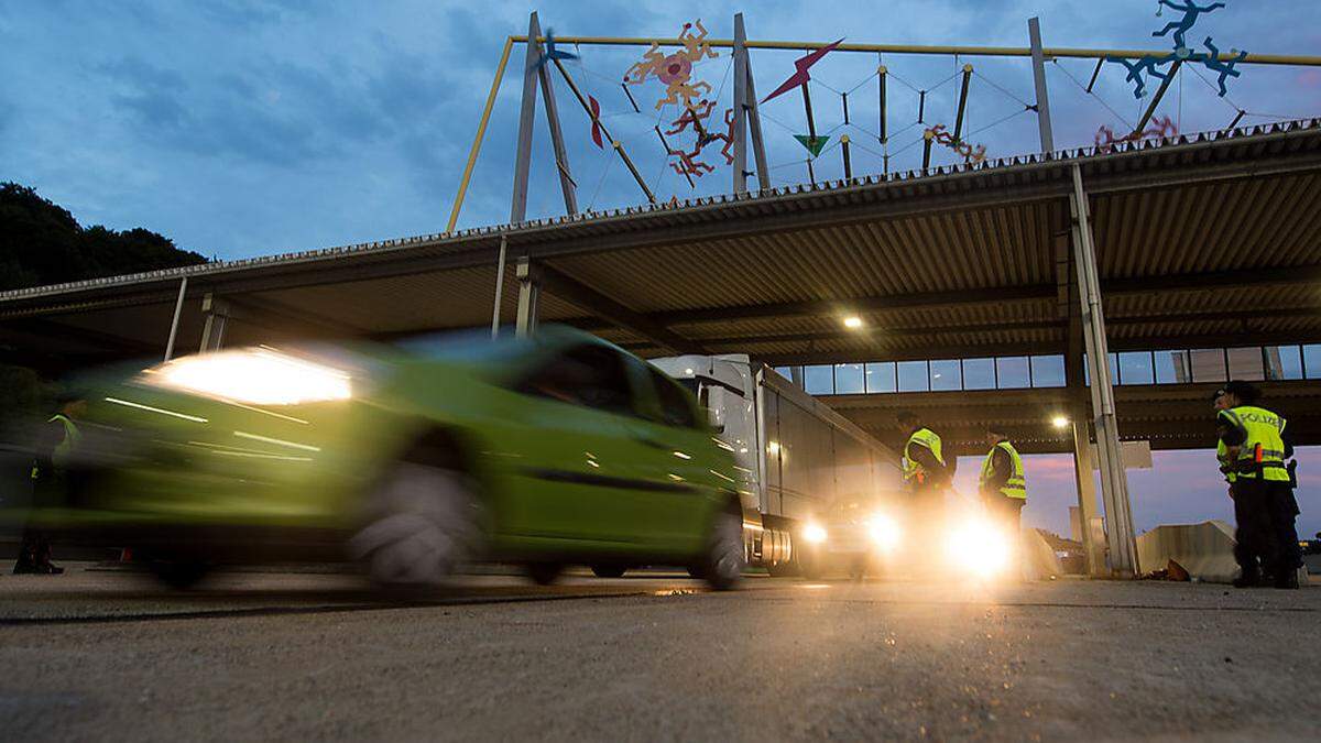 Am Autobahngrenzübergang Spielfeld war Endstation 