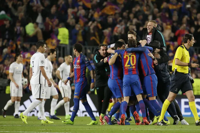 Freud und Leid Seite an Seite im Camp Nou.