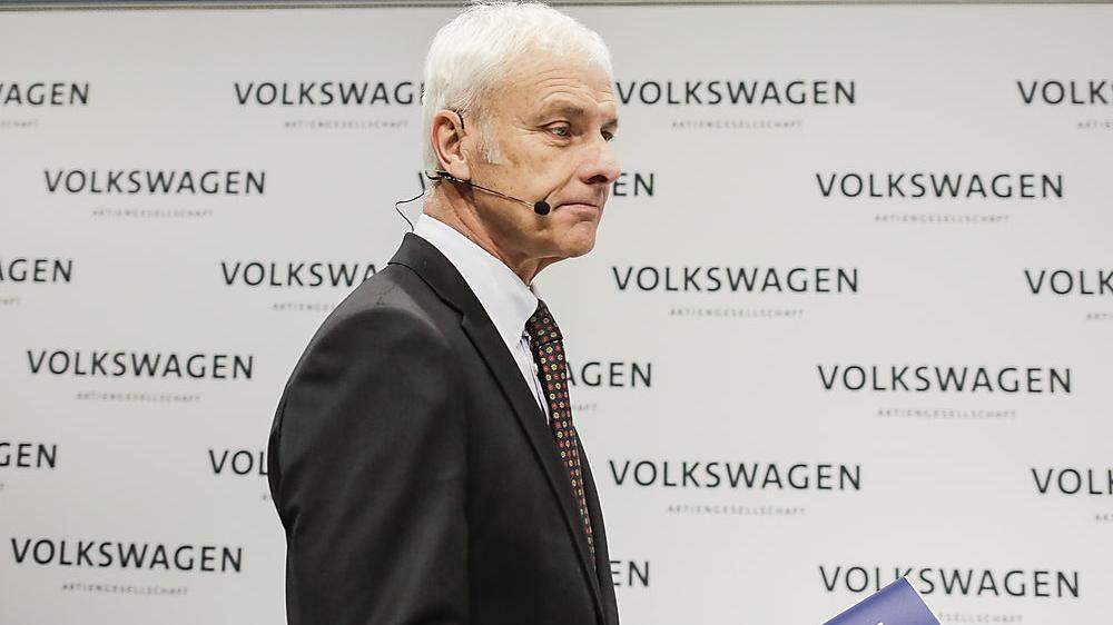 VW-Chef Matthias Müller