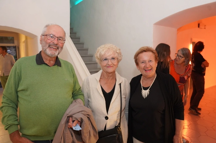 Josef und Gerhild Gracher mit Sieglinde Fuchs