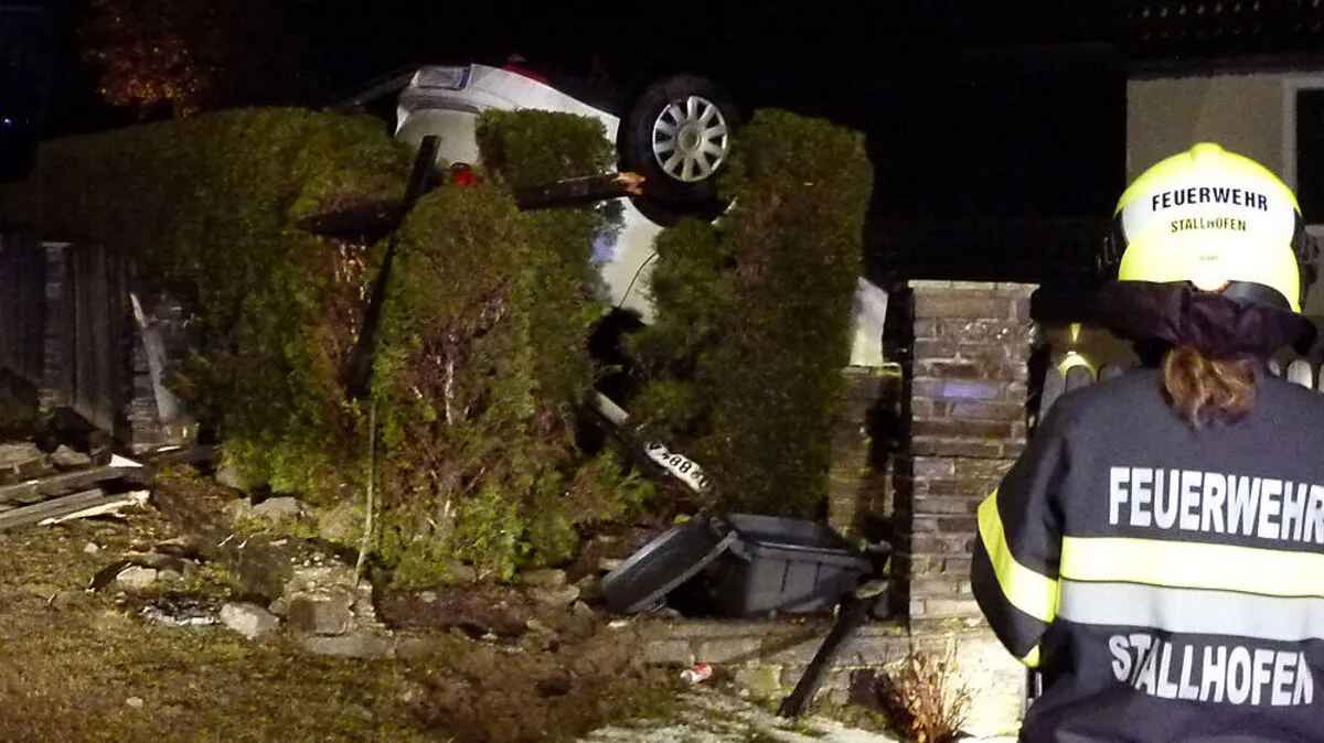 Unfall in Stallhofen