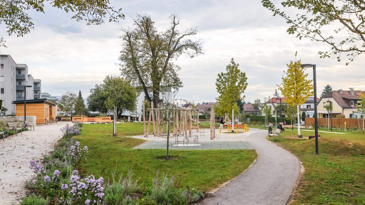 Der Stadtpark Perau wurde im Sommer eröffnet | Der Park ist für jeden frei zugänglich