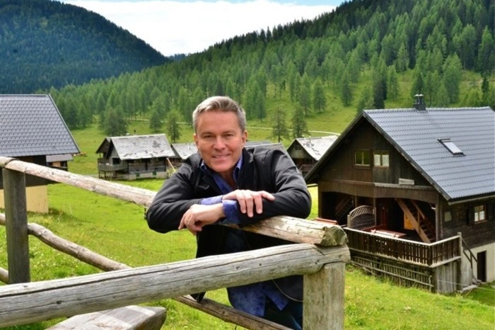 Die Natur - ebenso die Egger Alm - ist für den Moderator ein wichtiger Rückzugsbereich.