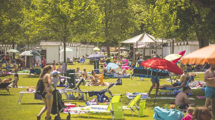 Insgesamt 6000 Gäste zählte wurden am Samstag im Strandbad Klagenfurt gezählt