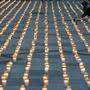 In Wien brannten Kerzen für alle an Corona verstorbenen Menschen