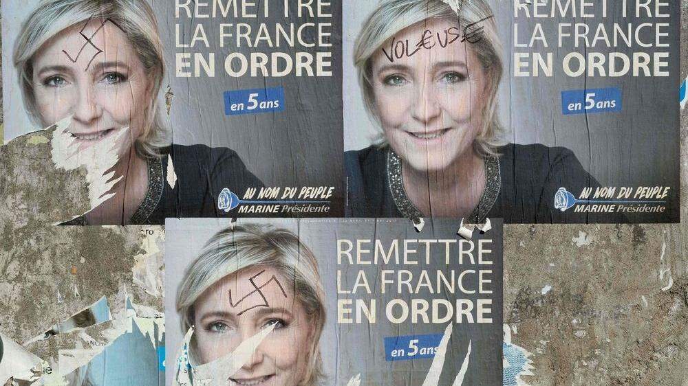 Marine Le Pen wird den Ruf der Rechtsextremistin nicht los