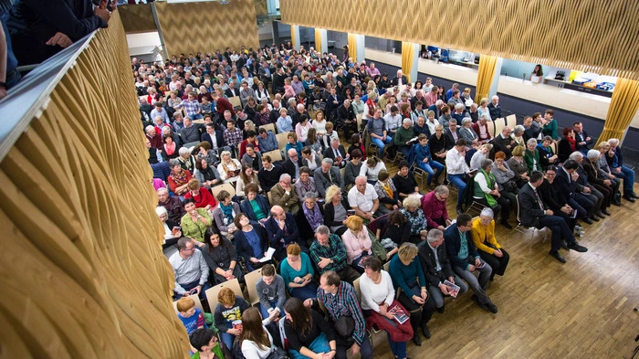 Zahlreiche Besucher kamen zum traditionellen Wunschkonzert der Marktmusikkapelle Pischelsdorf in die Pischelsdorfer Oststeirerhalle.