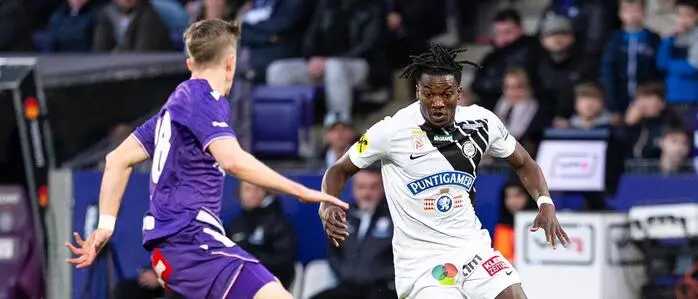 Immer mit vollem Einsatz dabei: Seedy Jatta