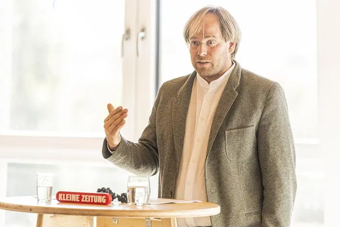 Georg Lexer ist der Präsident des Kärntner Weinbauverbandes