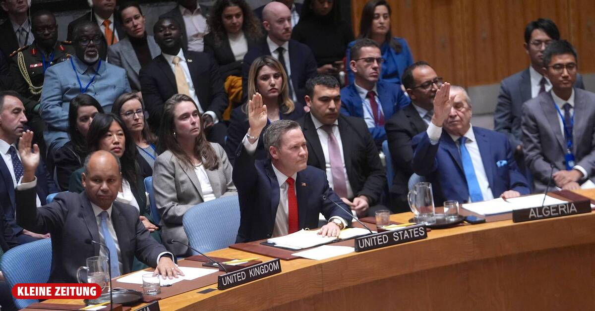 „Historisch“: UN-Sicherheitsrat billigt Trumps Gaza-Friedensplan
