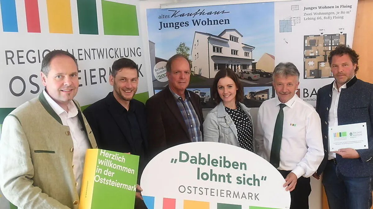 Das Pilotprojekt des "Jungen Wohnens" wird in Floing umgesetzt