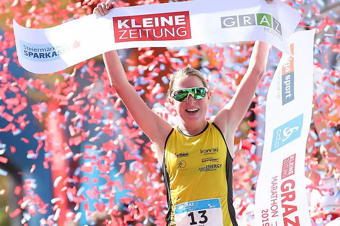 Schnellste bei den Damen über die Marathon-Distanz: Victoria Schenk.