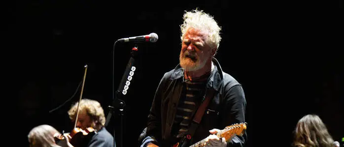 Glen Hansard bei einem Auftritt im Londoner Roundhouse 2026