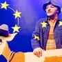 EU-Bauer Manfred Tisal ist der einzige Prangerredner beim Villacher Fasching