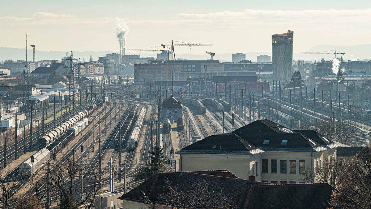 „Nervtötender“ Quietschlärm vom Verschiebebahnhof in Gösting führte zu einer Sammelklage von Anrainern gegen die ÖBB