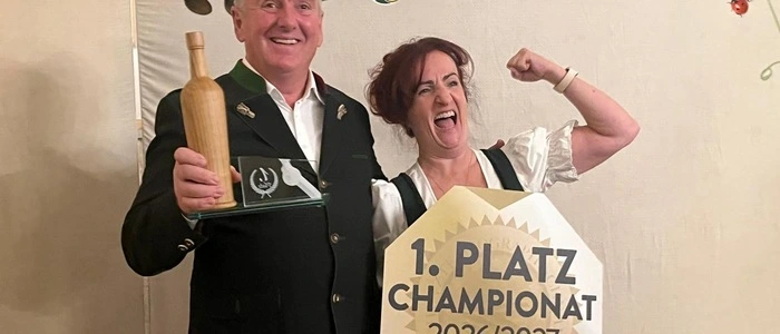 Die Sieger von Steiraöl: Hubert Ottenbacher und Elke Lachowitz
