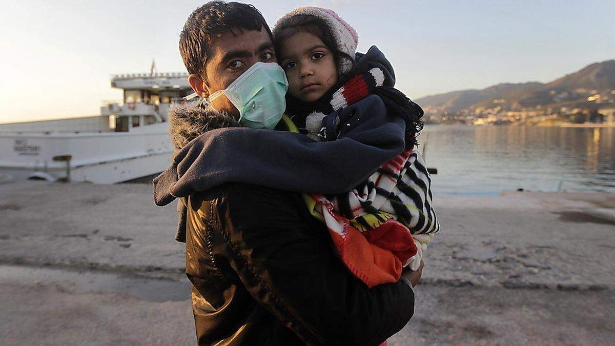 In den griechischne Camps herrschen katastrophale Zustände