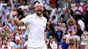 Emotionen pur beim Bulgaren Grigor Dimitrov 
