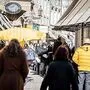Die Innenstadt war am Samstag gut besucht