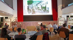 Die Besucher diskutierten ausführlich über Vor- und Nachteile der einzelnen Varianten