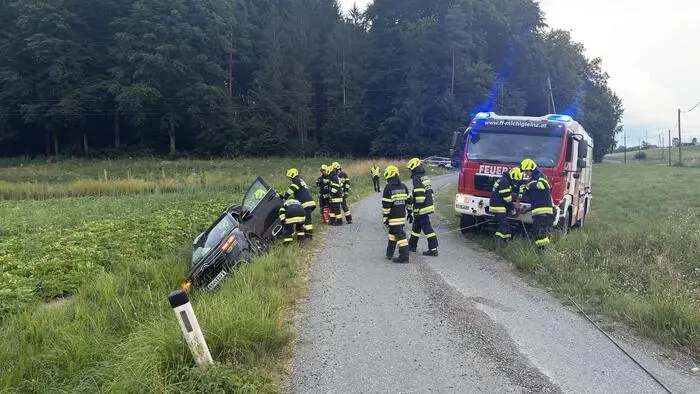 31 Kräfte der Feuerwehr Michlgleinz rückten aus