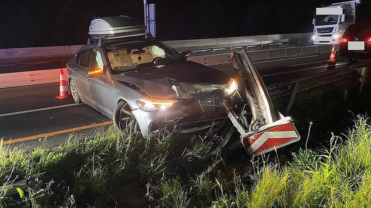 Unfall auf der A9 bei Übelbach