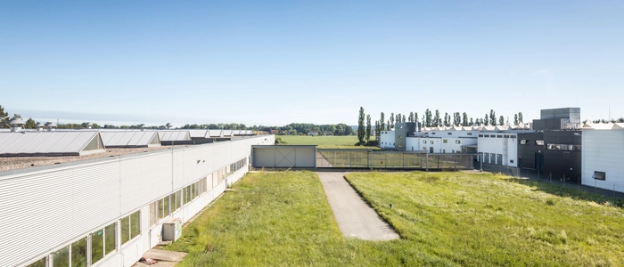 98.000 Quadratmeter große Liegenschaft: In der Jahngasse in Fürstenfeld entsteht das neue Siemens-Zentrum. Bis Anfang 2024 war hier die Spezialdrahtproduktion der Voestalpine beheimatet