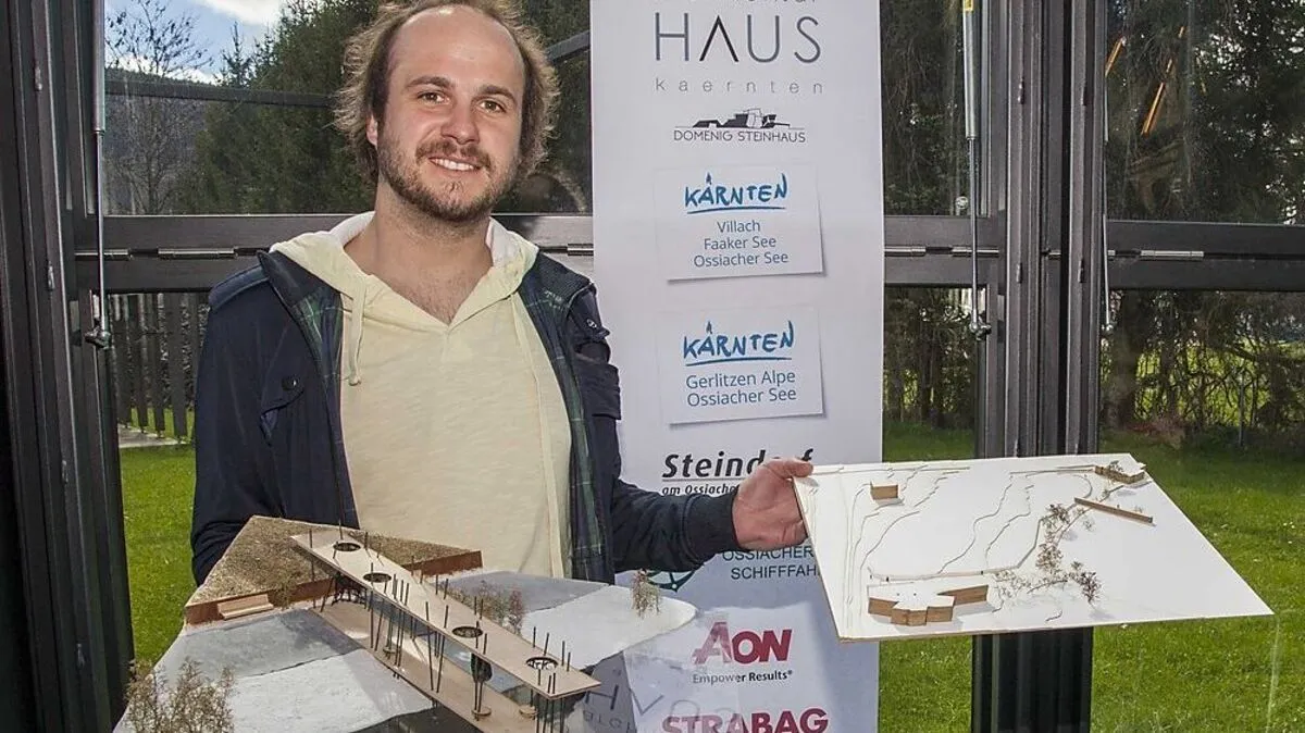 Der Projektsieg in der Kategorie "Hochschulen" ging an David Rauter, Projekt 146, Studierender der TU Graz