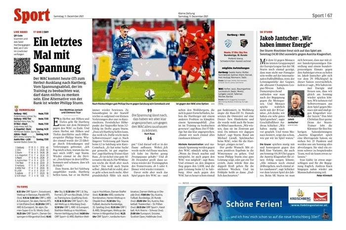 Basisplatzierung "Sport"