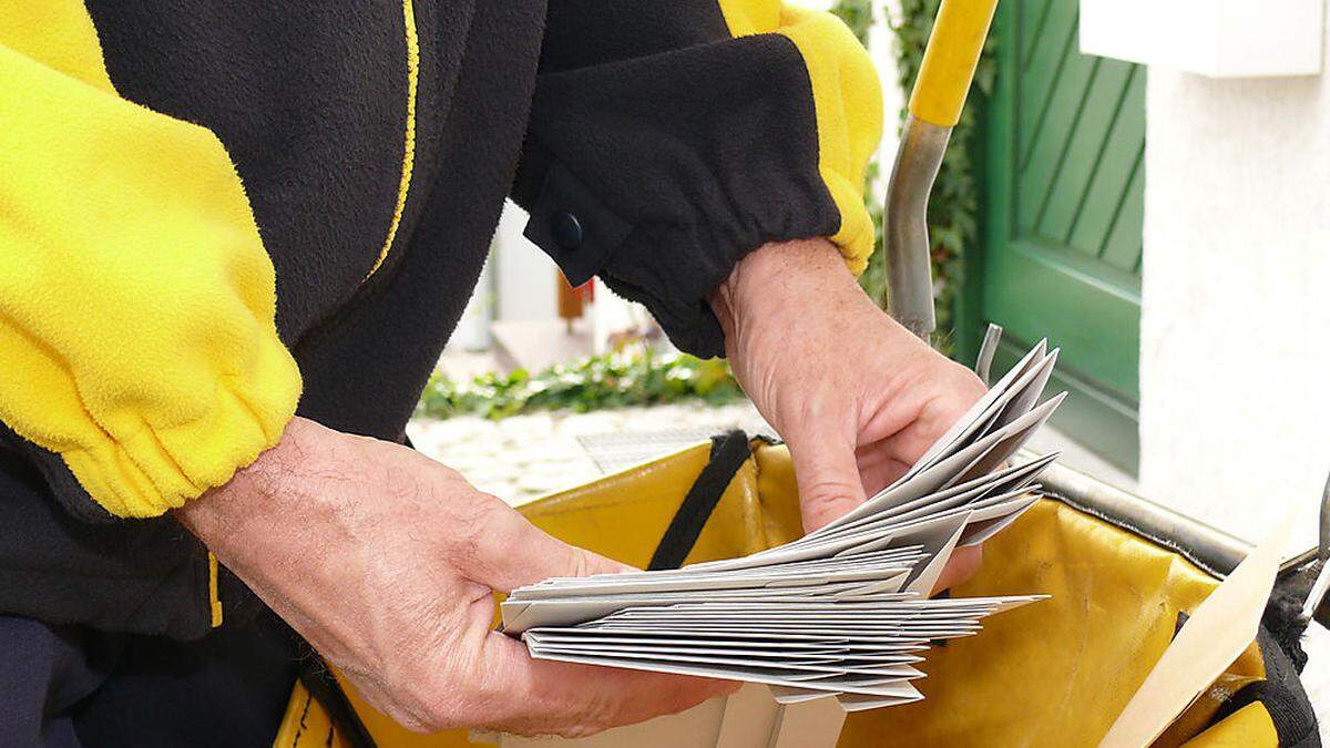 In der Tasche befand sich die Post für fünf Mehrparteienhäuser (Symbolfoto)