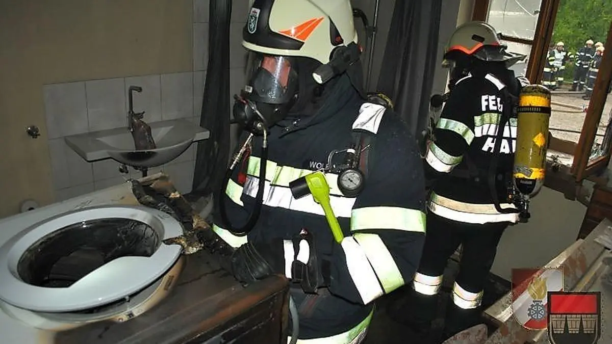 Mehr als 50 Mann der Feuerwehr standen im Einsatz