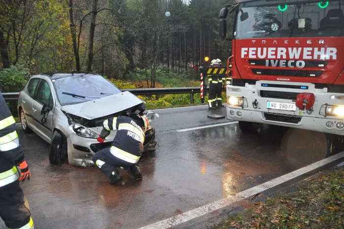 . . . kam es in beide Richtungen zu umfangreichen Staus.