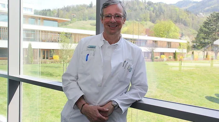 Primar Christian Ure ist laut eigenen Angaben der einzige Facharzt in Kärnten für Angiologie 