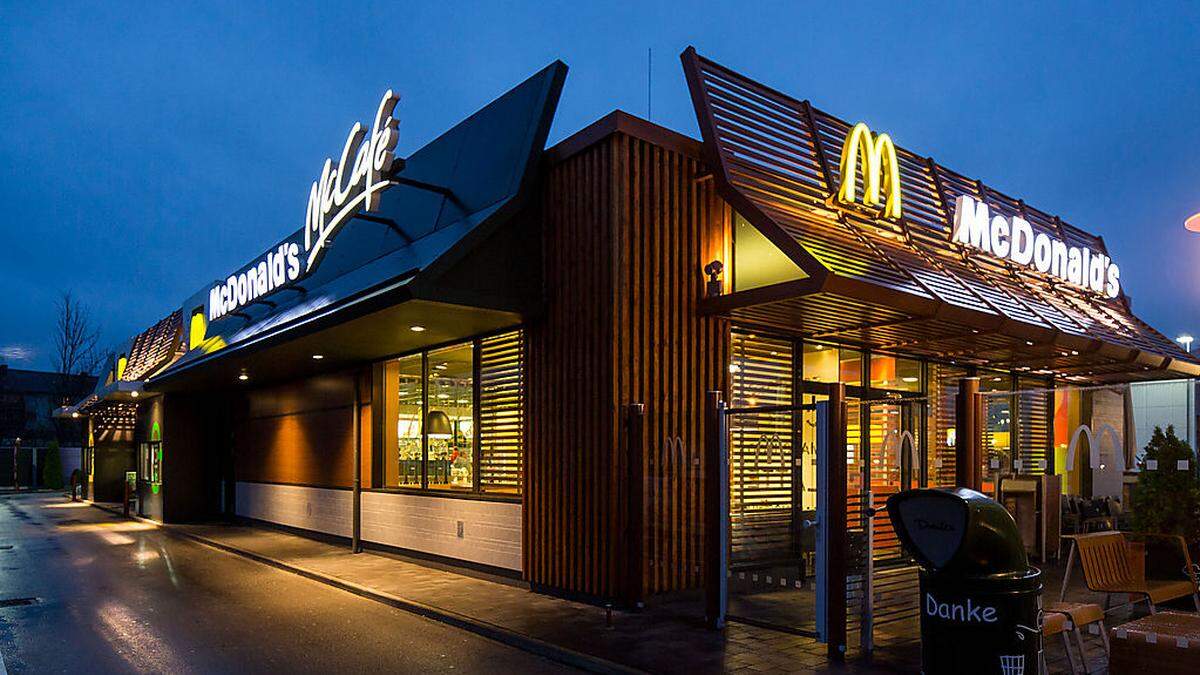 McDonald´s-Restaurant in Wolfsberg