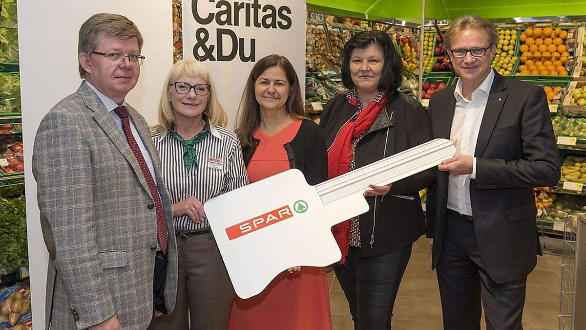 Herbert Beiglböck, Bernadette Schober-Lipp, Doris Kampus, Christina Lind, Christoph Holzer (von links)