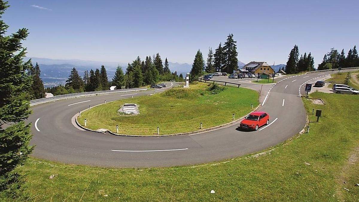 Die Villacher Alpenstraße darf schon befahren werden