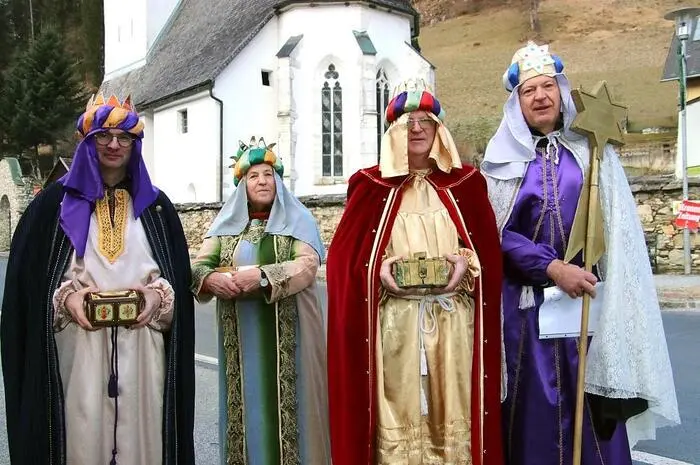 Die Gruppe mit Adolf Rainer, Ernst Schweighart, Ofner Franz und Marianne Neukam war in Katzbach unterwegs