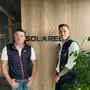 Die beiden Geschäftsführer von Solarel, Anton Reicht und Andreas Wagner, sehen die Sonnenstromerzeugung auf einem guten Weg