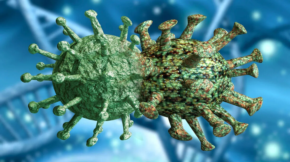 Virus-Mutationen treten häufig auf