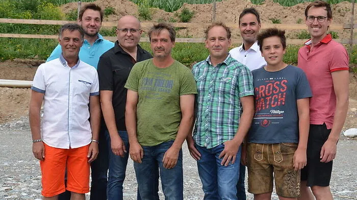 Gerald Gratzer, Stefan Schabus, Lenzhofer, Daniel Christler, Stefan Wassermann, Stabentheiner, Marcel Wassermann, Alexander Gressl 