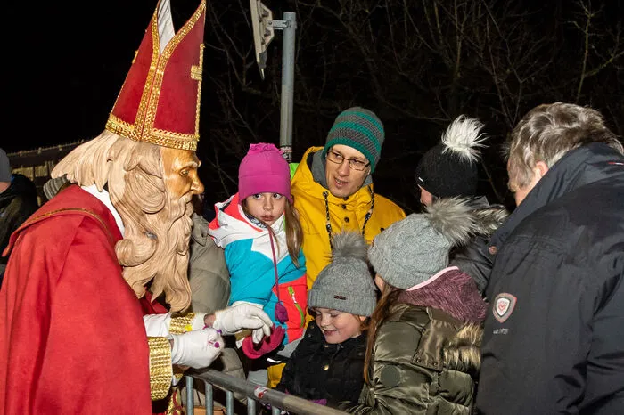 Doch auch der Nikolaus war zur Stelle.