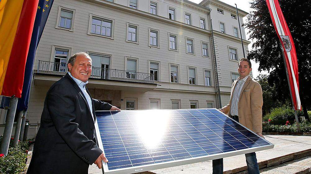 Land Kärnten und „Kärnten Solar“ setzen drei Photovoltaik-Projekte um