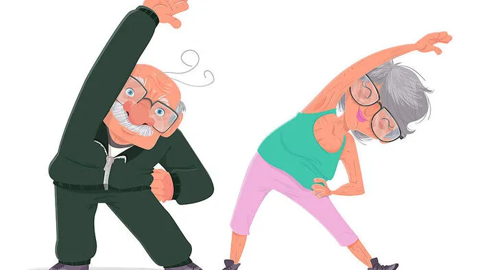 Hoch den Arm: Diese Fitnessübungen sind nicht nur effektiv, sondern auch bei eingeschränkter Beweglichkeit gut machbar. 