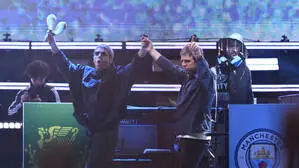 Liam und Noel Gallagher beim Oasis-Comeback