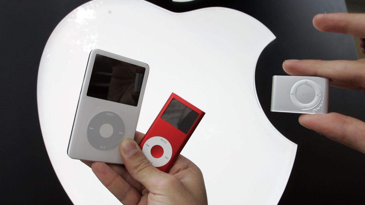 Shuffle, Nano, Classic: Apples iPod-Palette war breit aufgestellt