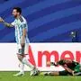 Lionel Messi sah für sein Foul keine Karte