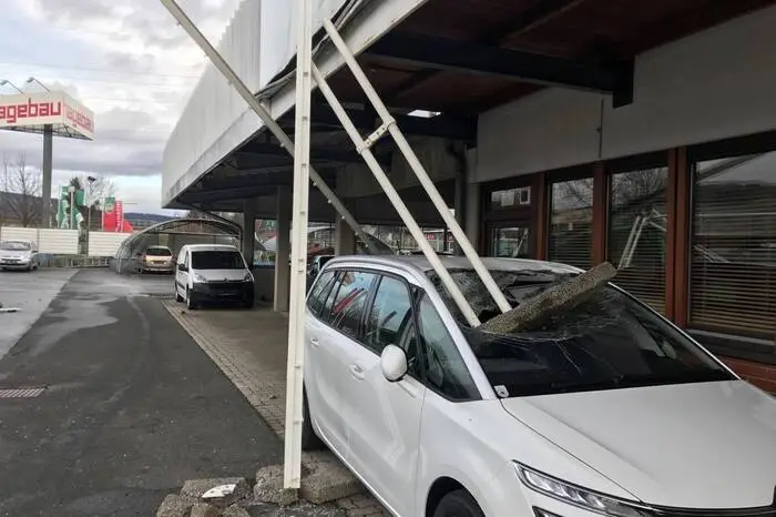 Das Autohaus Roschker in Deutschlandsberg.